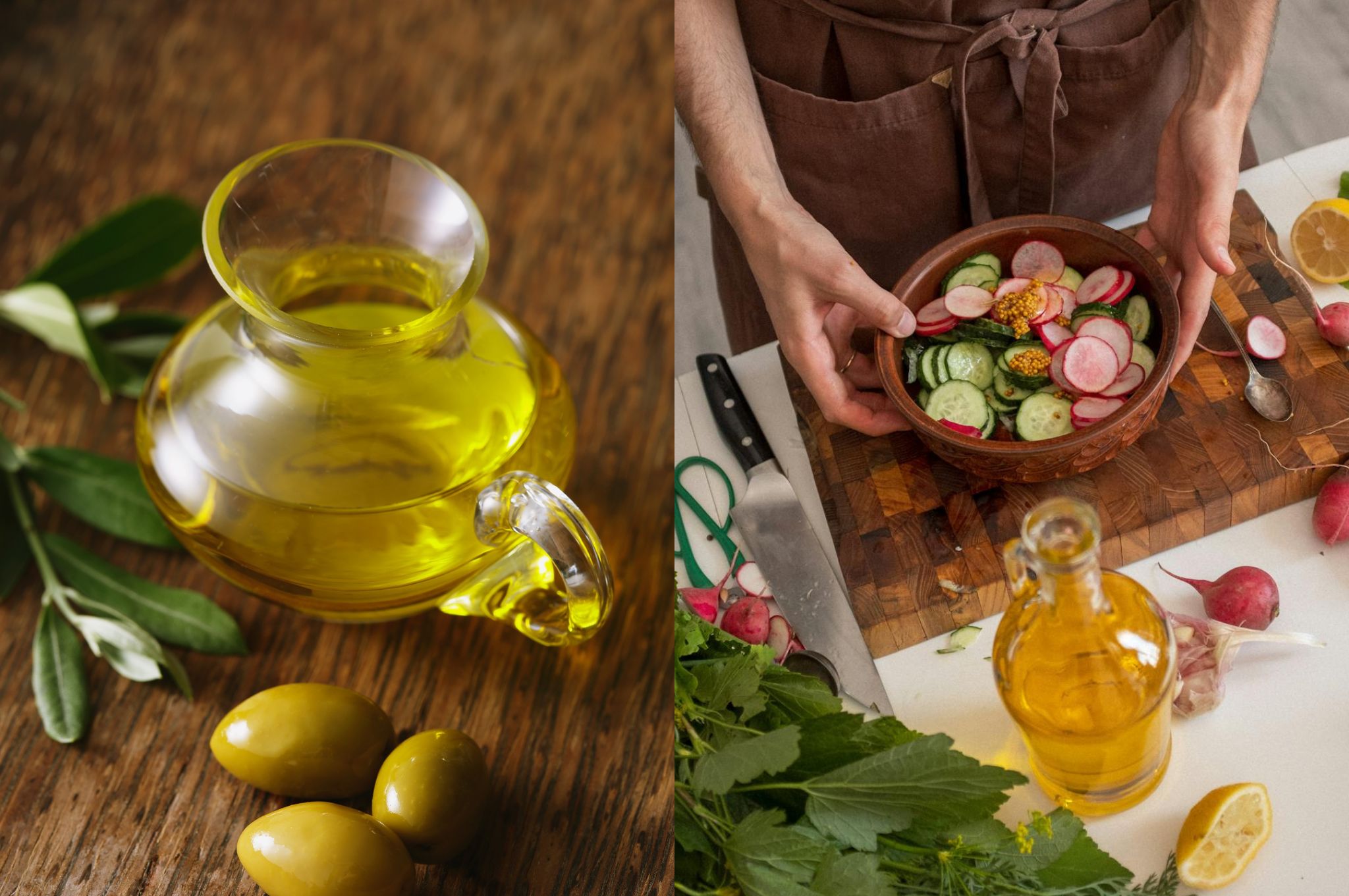 Olive oil vs rapeseed oil